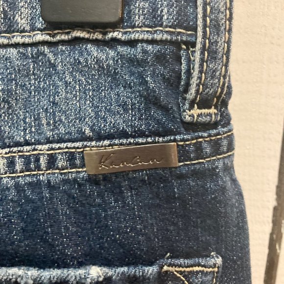 Kancan hi-rise distressed raw hem jeans 24 or 1 - Picture 10 of 11